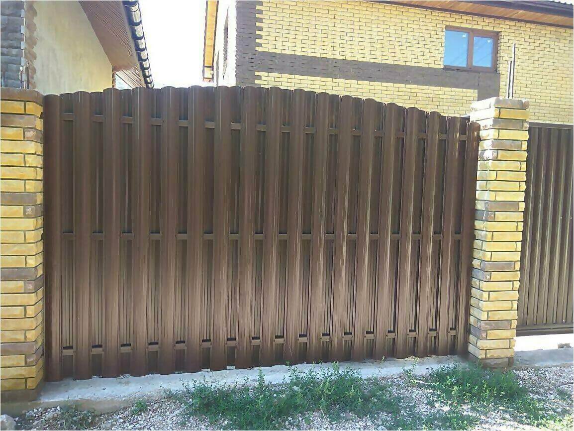 забор из штакетника 110м фото4 в Челябинске